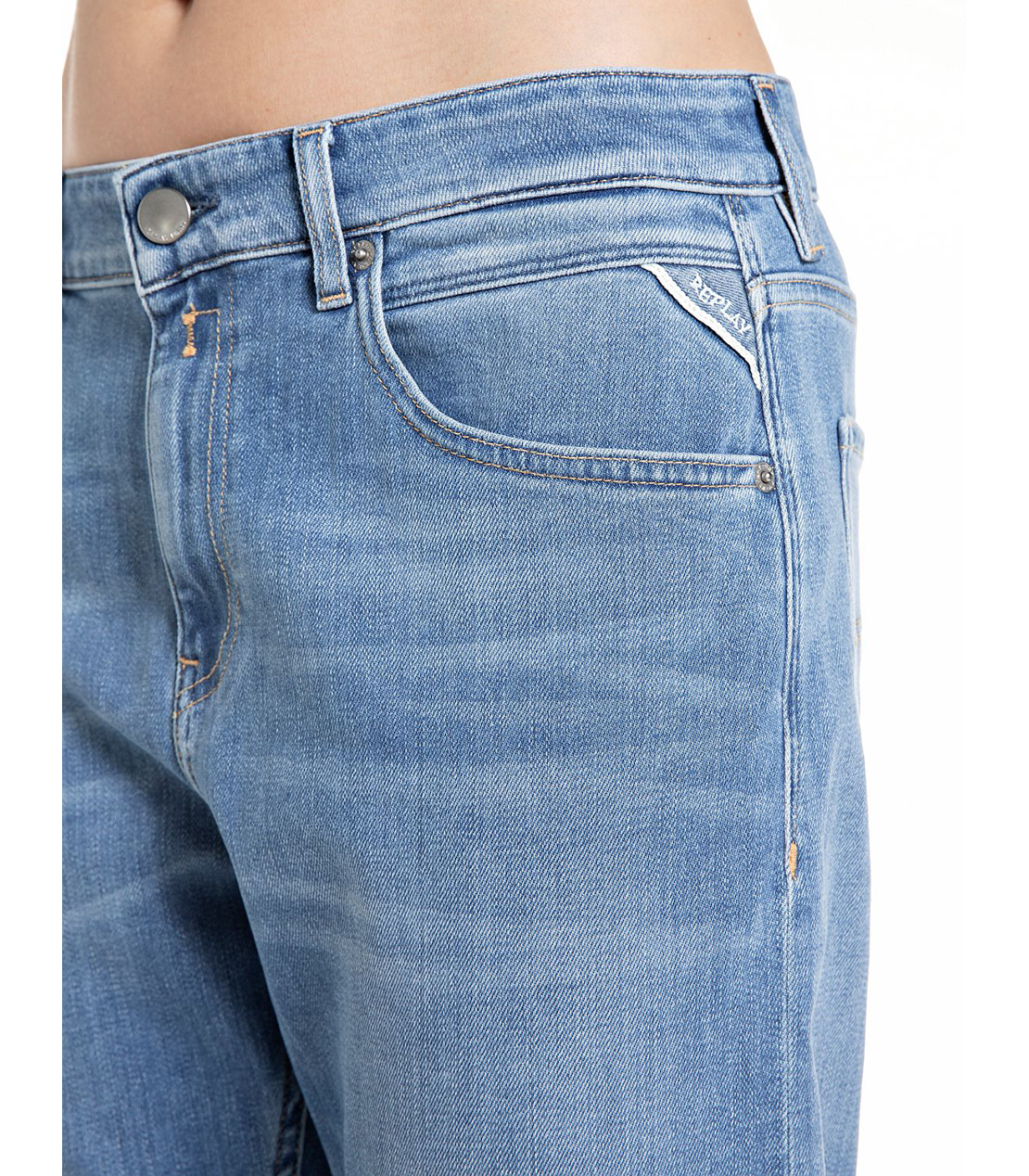 スリムボーイフィットMARTY Touch denim 詳細画像 ブルー 6